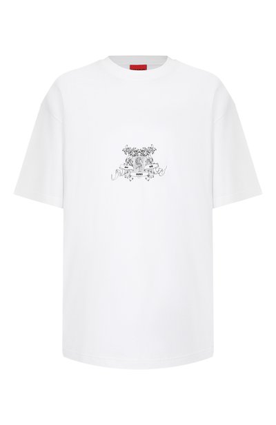 Мужская хлопковая футболка HUGO, арт. 50542817