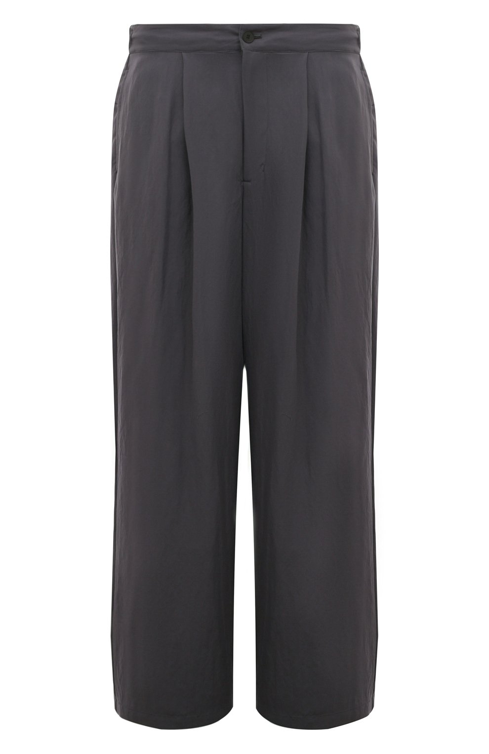 Брюки KAZUYUKI KUMAGAI темно-серого цвета по цене 47050 руб., арт. VP41-312, фото 1 Брюки KAZUYUKI KUMAGAI, арт. VP41-312, фото 1