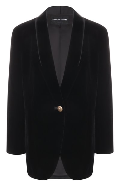 Женский бархатный жакет GIORGIO ARMANI, арт. GW001555/AF20583