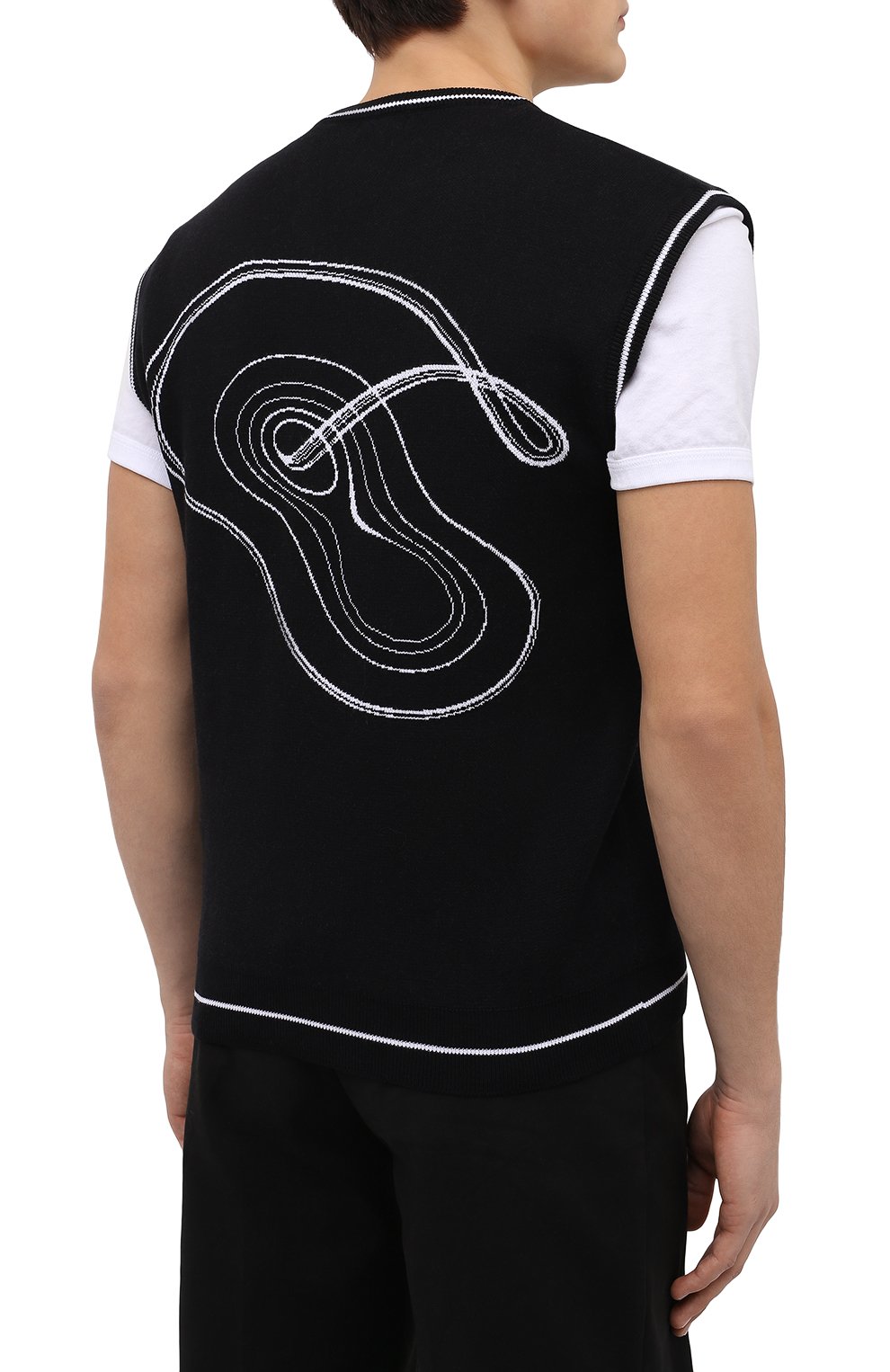 Хлопковый жилет MSFTSREP, арт. 31MSFW602/218784, фото 4