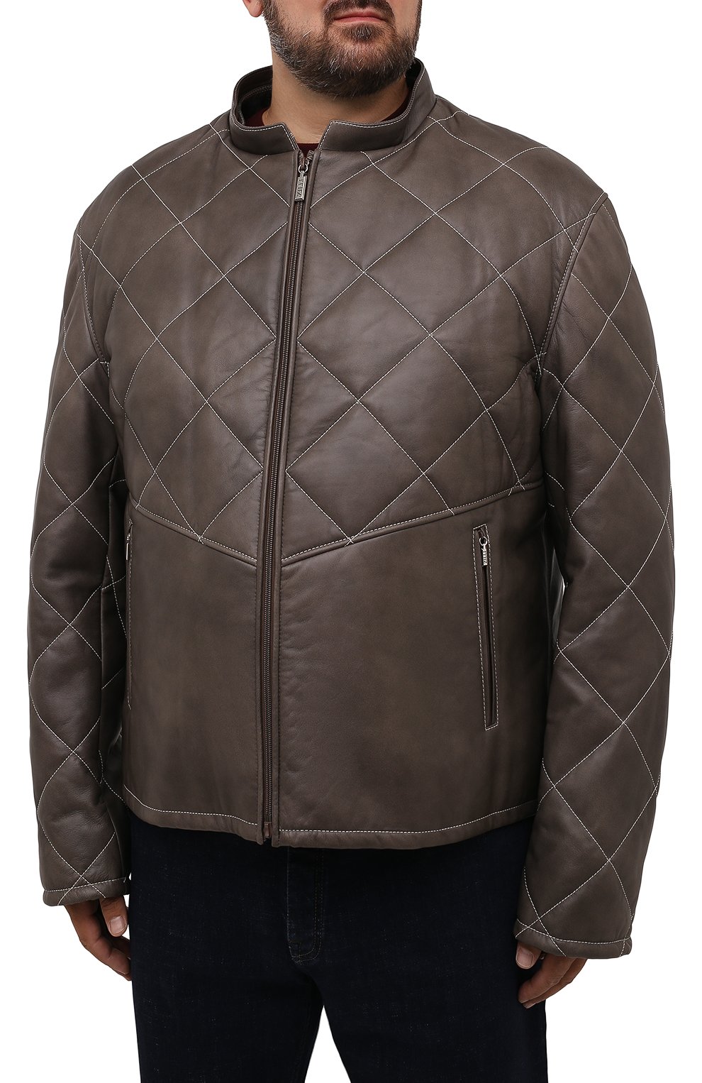 Кожаная куртка с подкладкой из ласки ZILLI, арт. MAW-KYLE0-01985/0003/60-64, фото 6