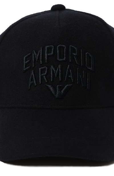 Шерстяная бейсболка EMPORIO ARMANI, арт. 404669/3R582, фото 3