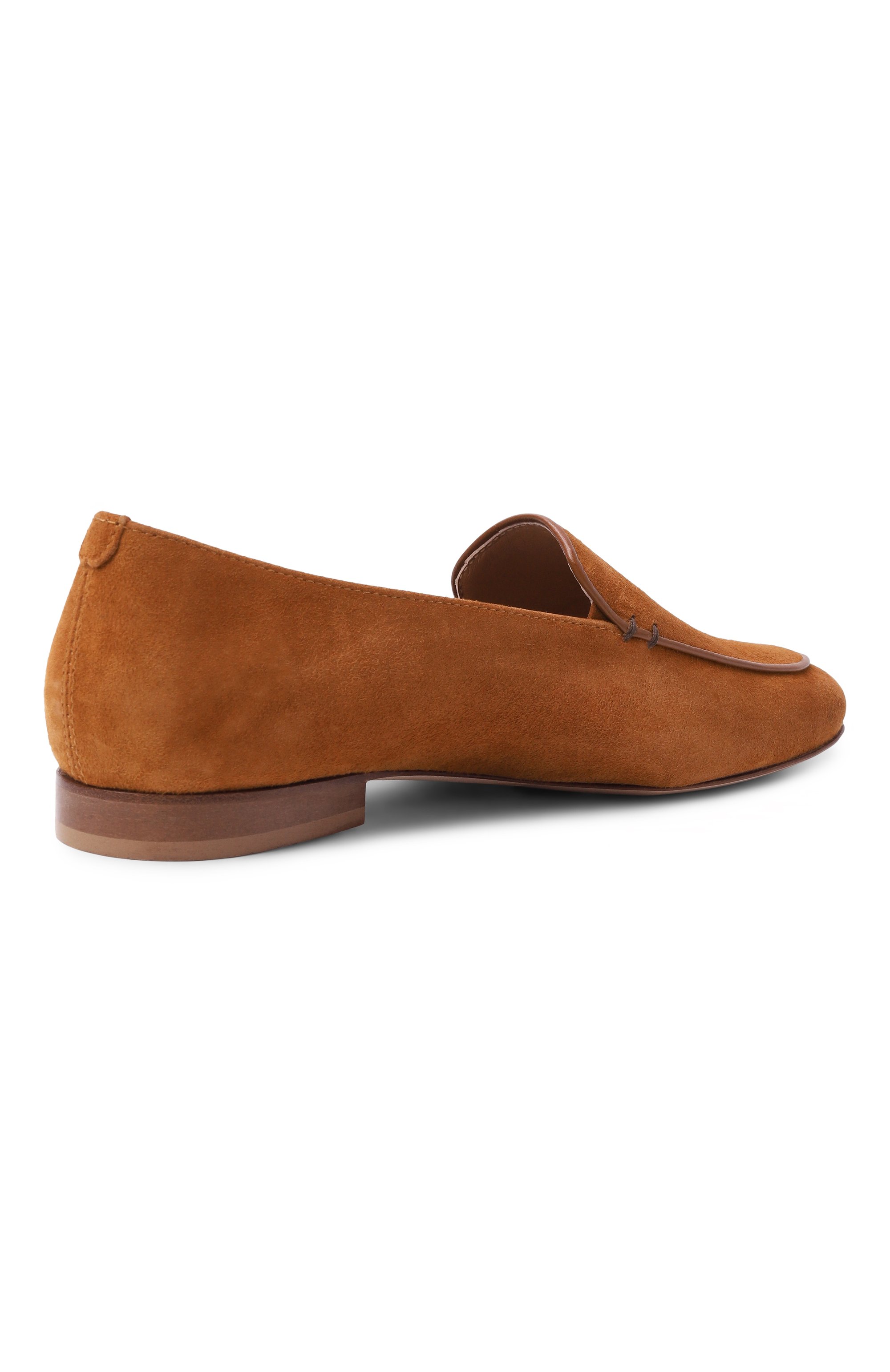 Замшевые лоферы KITON, арт. D61807N0100828, фото 5