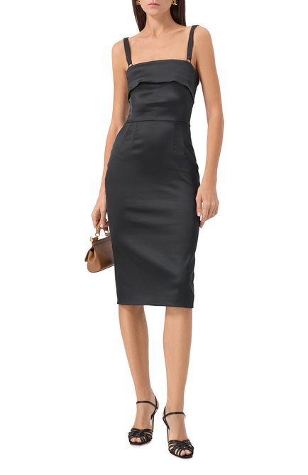 Женское атласное платье DOLCE & GABBANA, арт. F60AWT/GDDB2