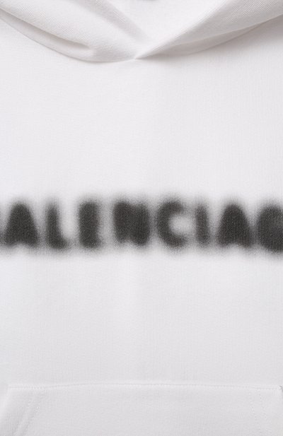 Хлопковое худи BALENCIAGA, арт. 558143/TKVC4, фото 3
