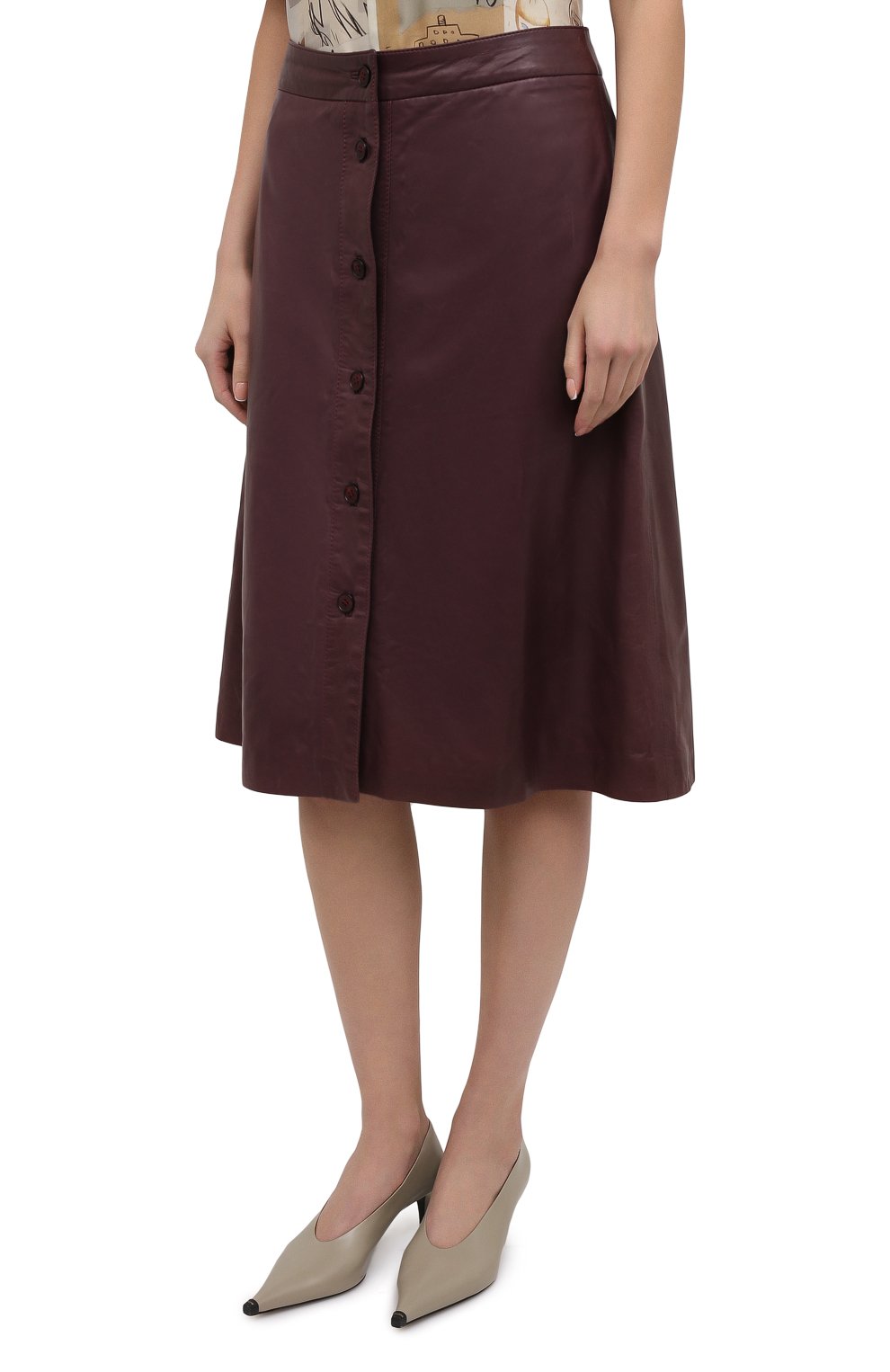 Кожаная юбка MASLOV, арт. UT10, фото 3
