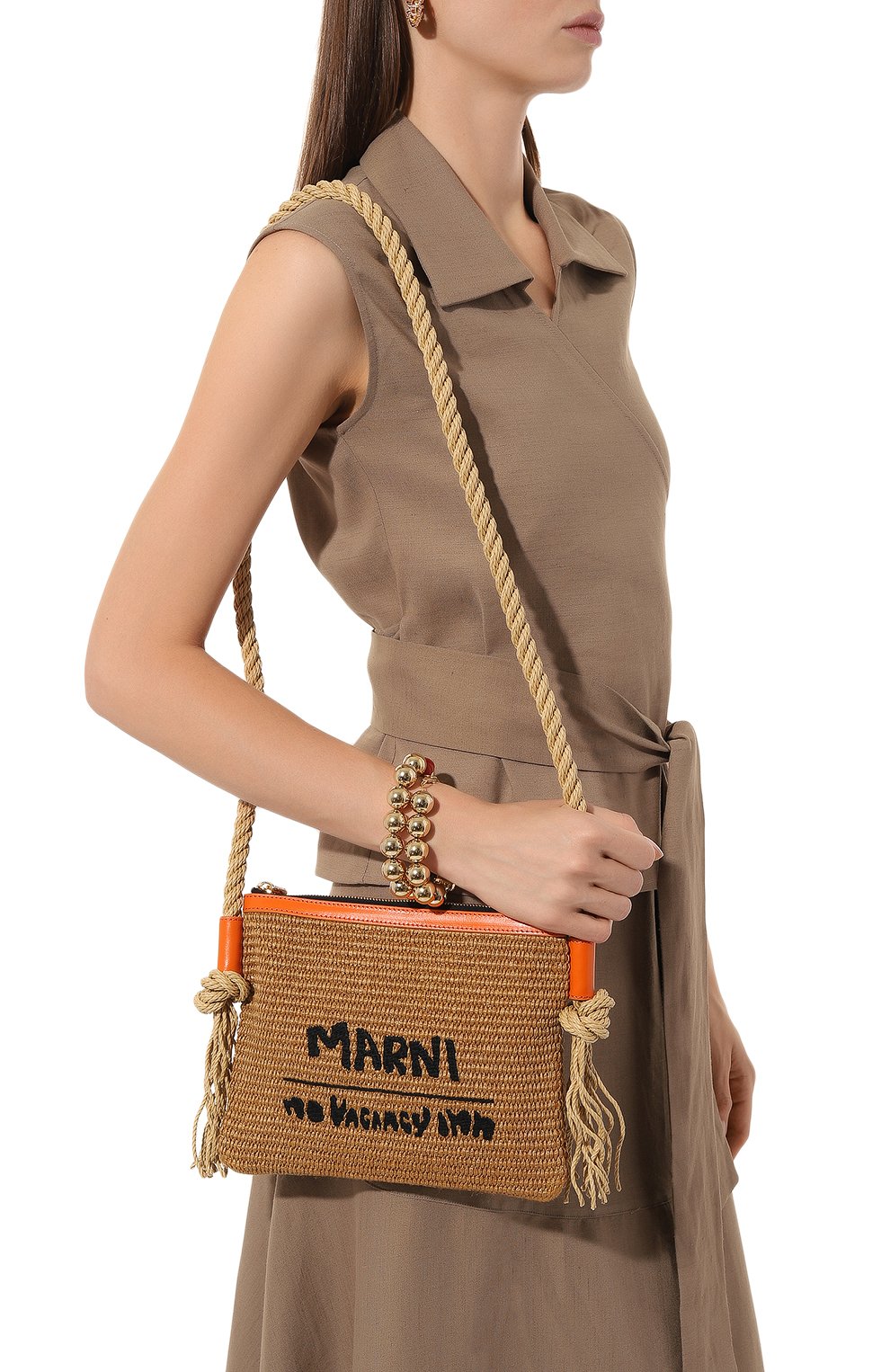 Сумка marcel marni x no vacancy inn MARNI, арт. PHM00011U2 P5492, фото 2