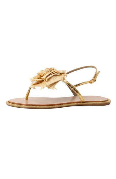 Кожаные сандалии rose LE SILLA, арт. 1214B020MTPPPAN/, фото 4