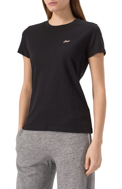 Хлопковая футболка BOSS ORANGE, арт. 50536628, фото 3