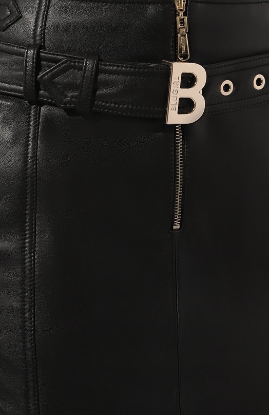 Кожаная юбка Blugirl RF4061/P0363 Чёрный  RF4061/P0363 Фото 5