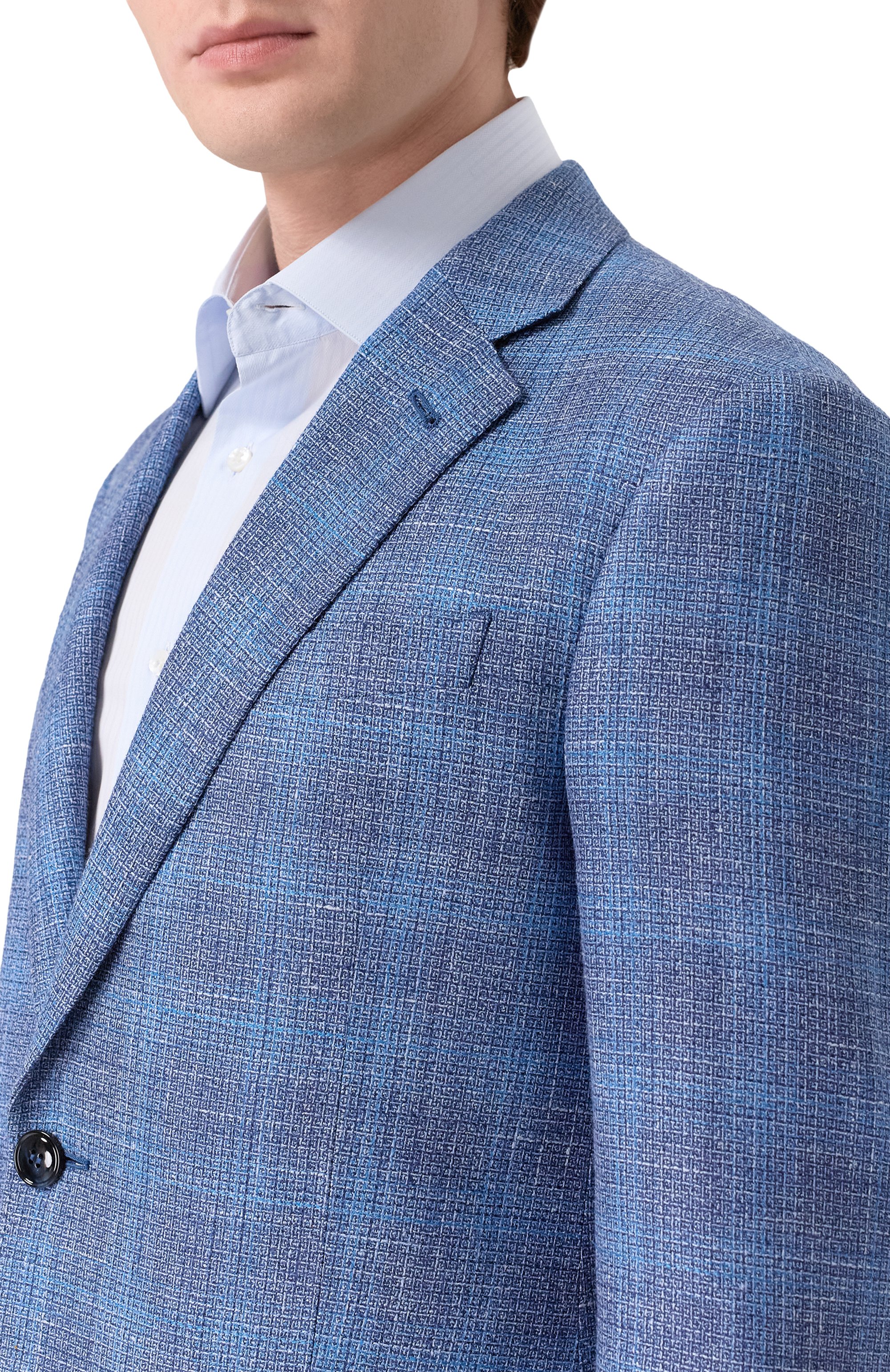 Пиджак из шерсти и шелка GIORGIO ARMANI, арт. GM000336/TE20039, фото 5