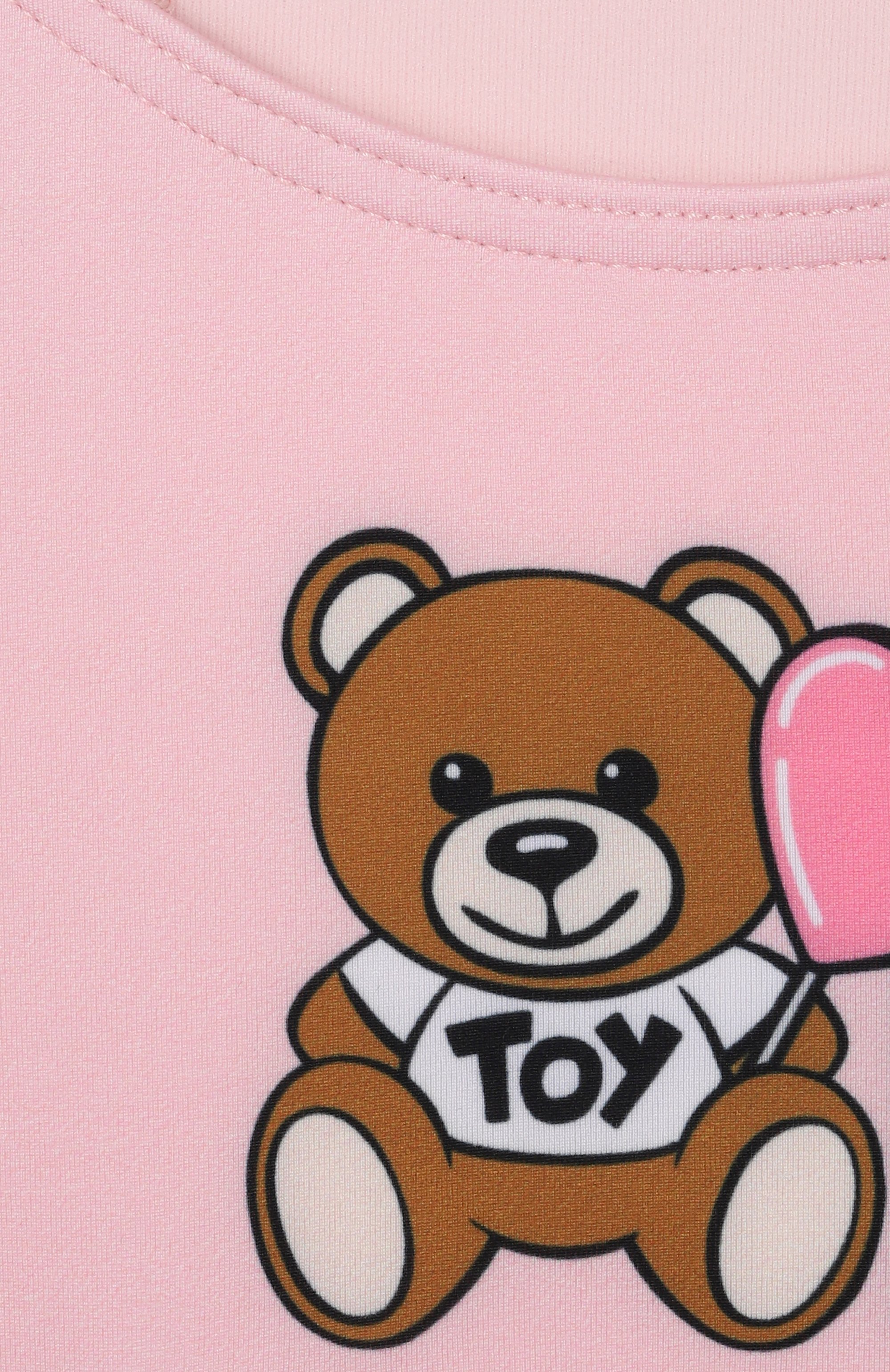 Раздельный купальник MOSCHINO светло-розового цвета по цене 10700 руб., арт. HAL00P/LKA00/4-8, фото 6 Раздельный купальник MOSCHINO, арт. HAL00P/LKA00/4-8, фото 6