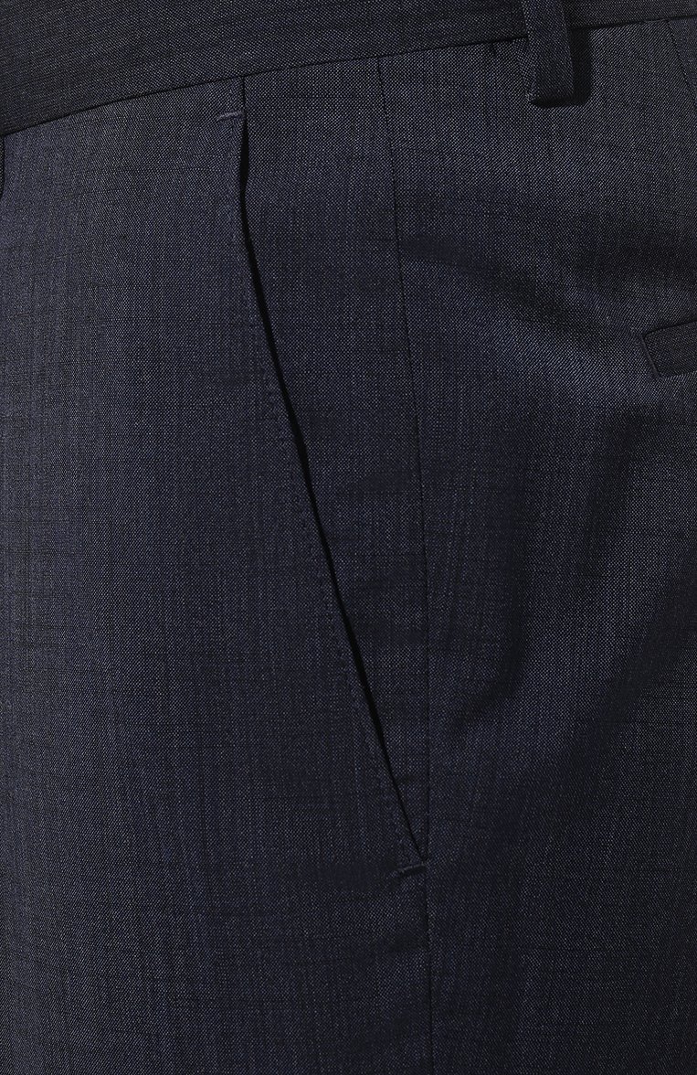 Брюки из шерсти и хлопка BOSS, арт. 50489354, фото 5