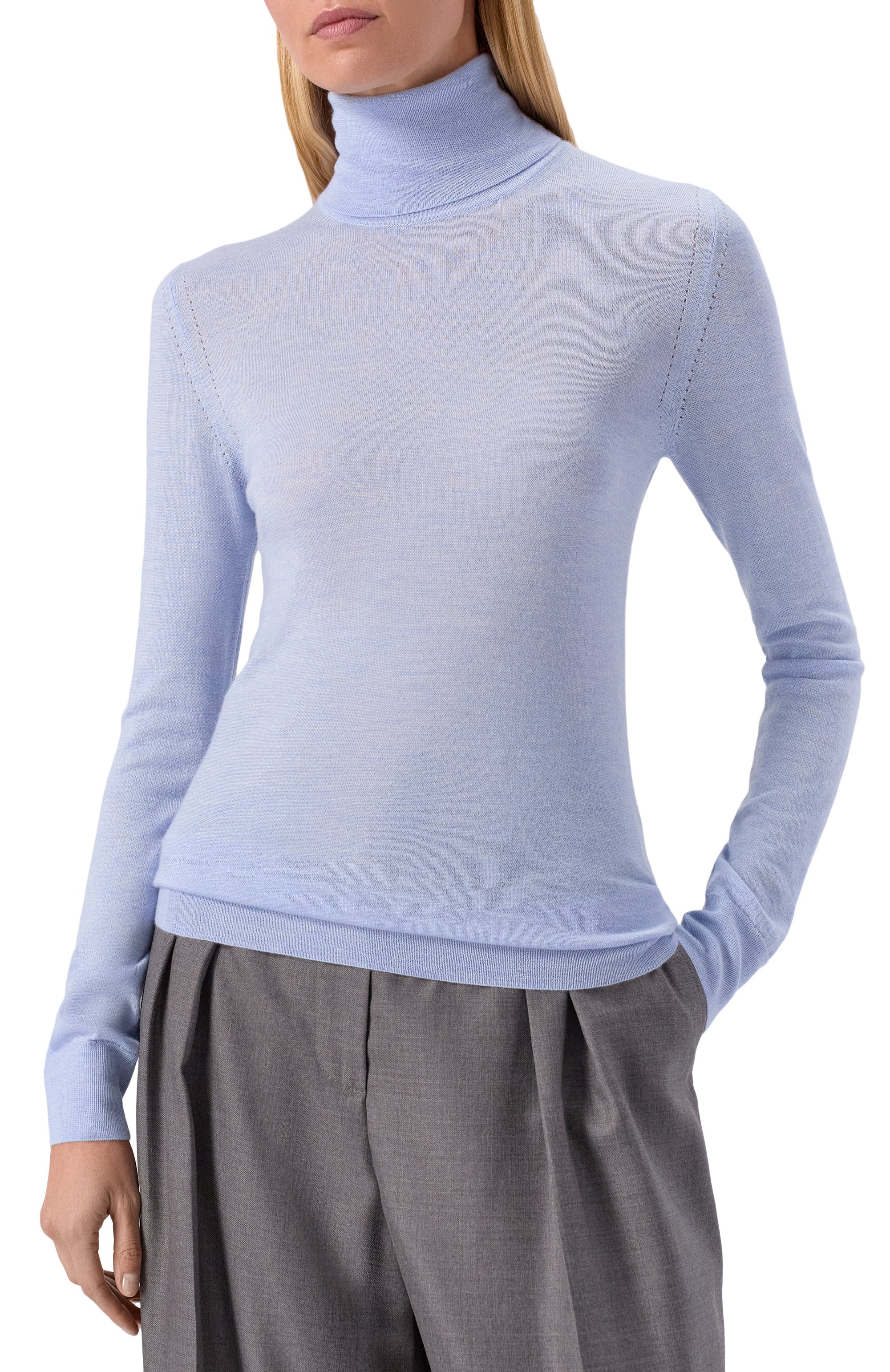 Водолазка из кашемира и шелка MVST, арт. WF61-712MU, фото 3