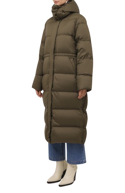 Пуховик HOLZWEILER хаки цвета по цене 71850 руб., арт. 12769/SK0GSH0RN D0WN JACKET, фото 3 Пуховик HOLZWEILER, арт. 12769/SK0GSH0RN D0WN JACKET, фото 3