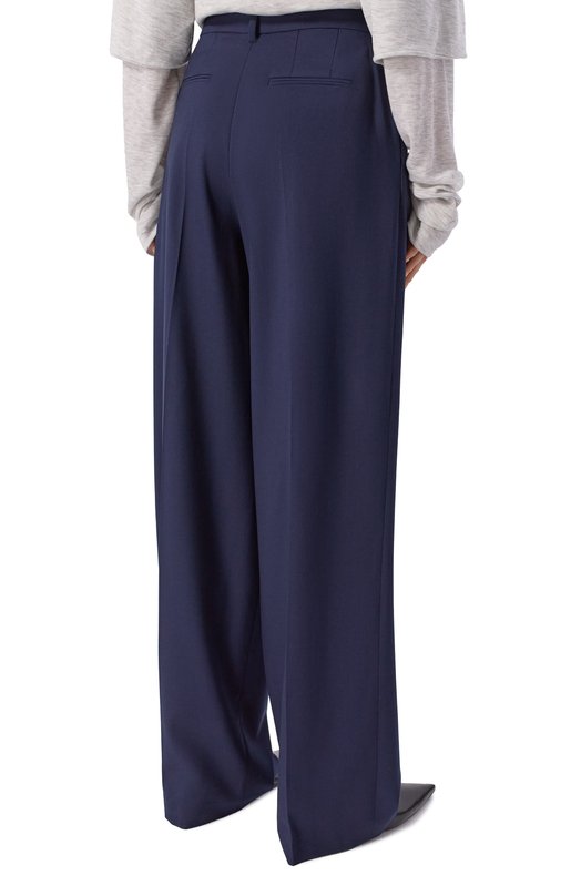 Шерстяные брюки Aya Muse AMFW2549 Синий  AMFW2549 Фото 4