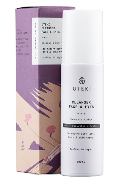 Очищающая эмульсия для лица и области вокруг глаз (100ml) UTEKI, арт. 4571348290010, фото 2