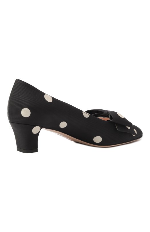 Текстильные туфли Bowow 45 Valentino 6W0S0LB5/PEP Чёрно-белый  6W0S0LB5/PEP Фото 5