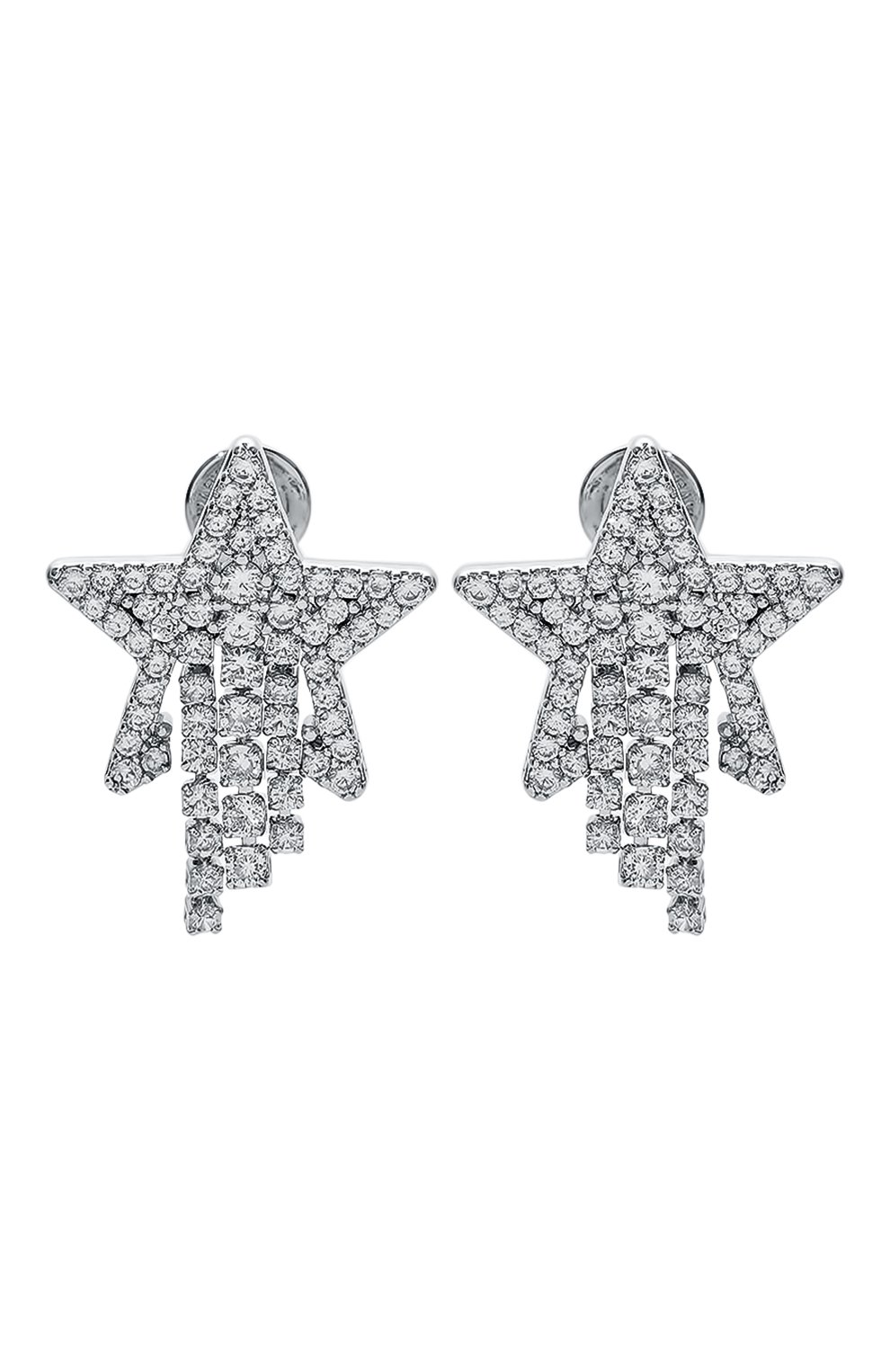 Серьги NUMBERING серебряного цвета по цене 19450 руб., арт. 4112S, фото 1 Серьги NUMBERING, арт. 4112S, фото 1