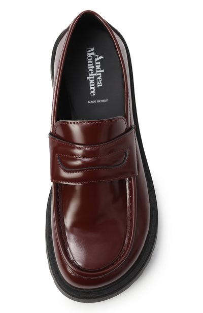 Кожаные лоферы MONTELPARE TRADITION, арт. 81776/36-40, фото 4