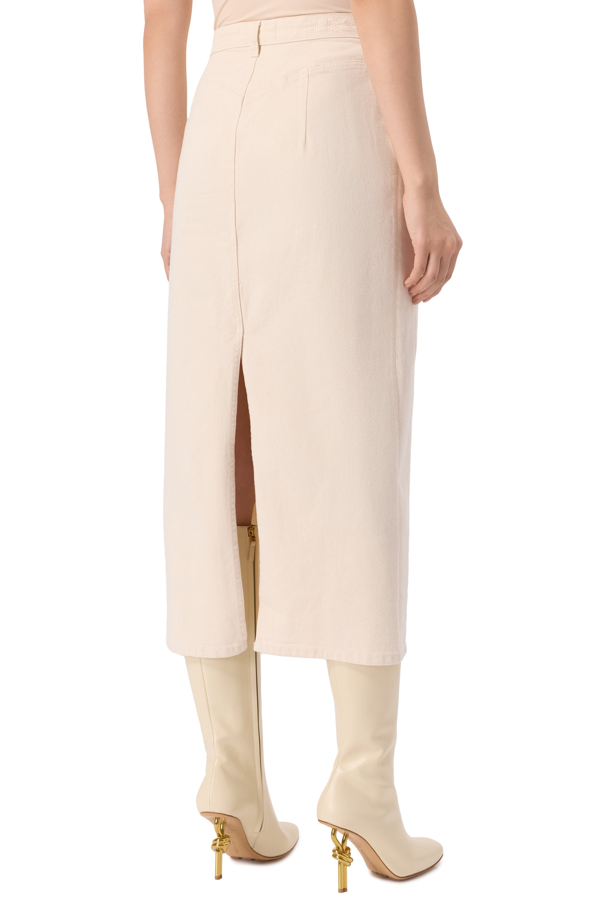 Джинсовая юбка KITON, арт. DJ59201K0928F04, фото 4