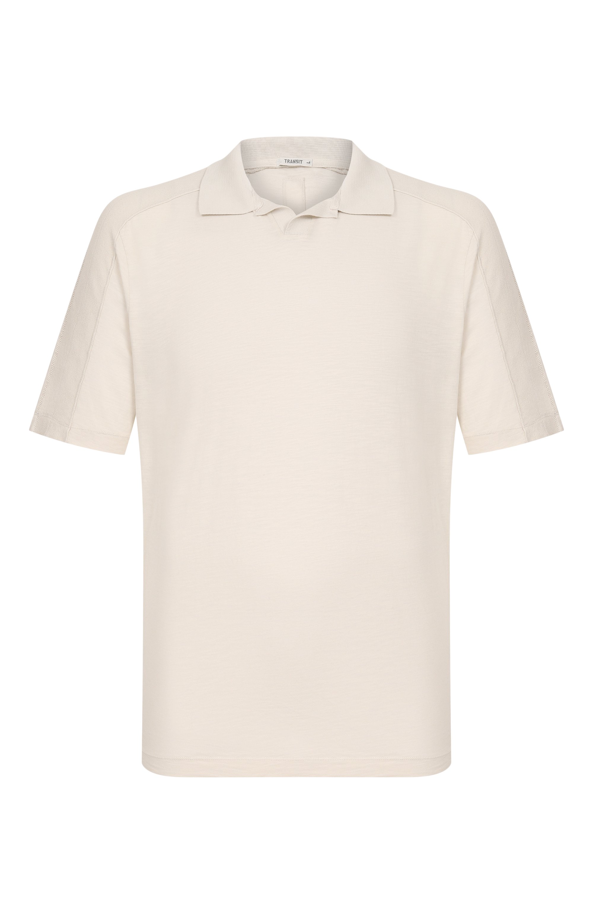 Поло из хлопка и льна TRANSIT, арт. CFUTRC5401, фото 1