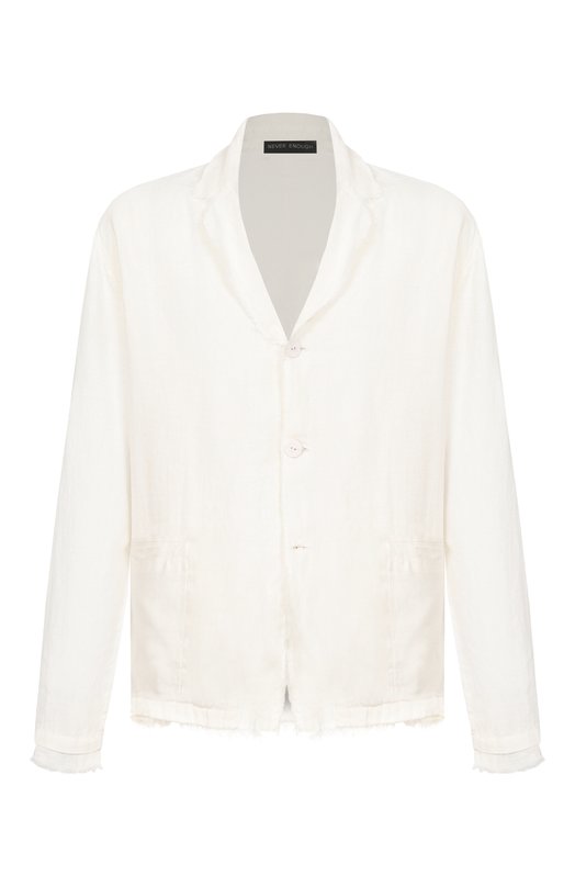 Льняной пиджак Never Enough 2B5M091-492/MJA054 Кремовый 2B5M091-492/MJA054