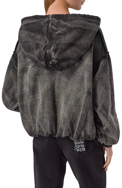 Хлопковое худи R13, арт. R13WK215-K0010, фото 4