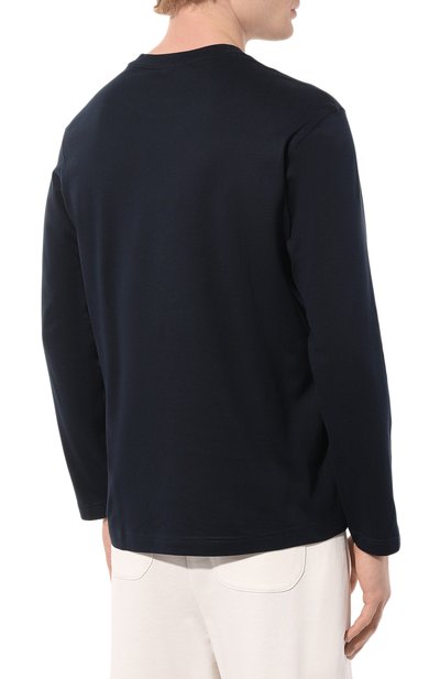 Хлопковый лонгслив PAUL&SHARK, арт. C0P1097, фото 4