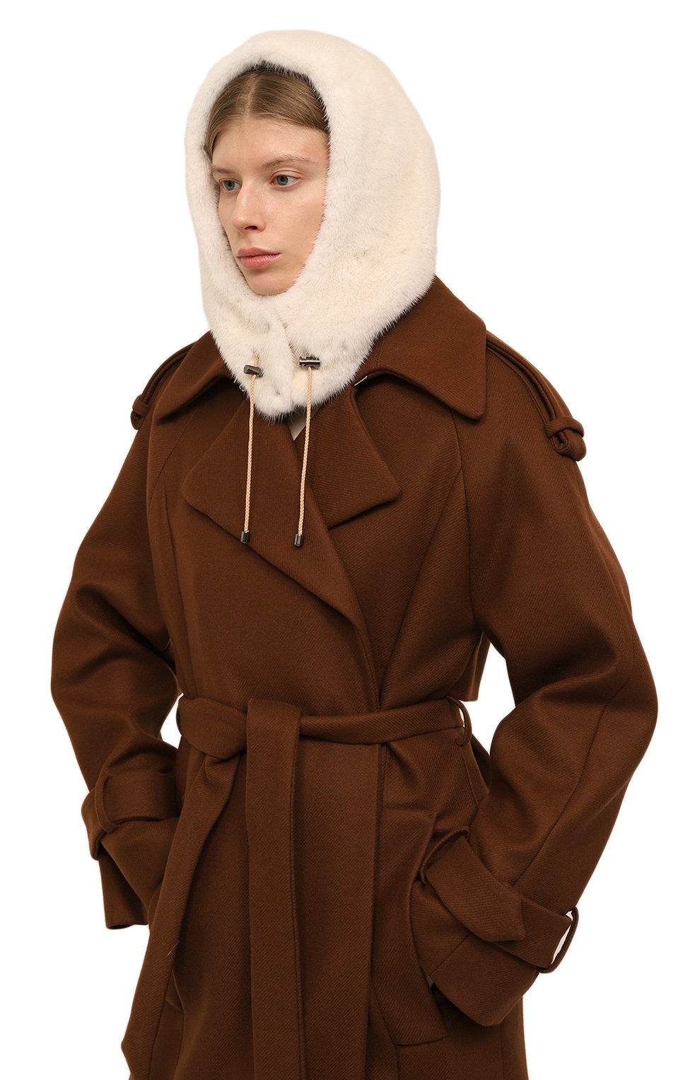 Меховой капюшон из норки VICTORIA KUSENKOVA, арт. 191200012545, фото 2