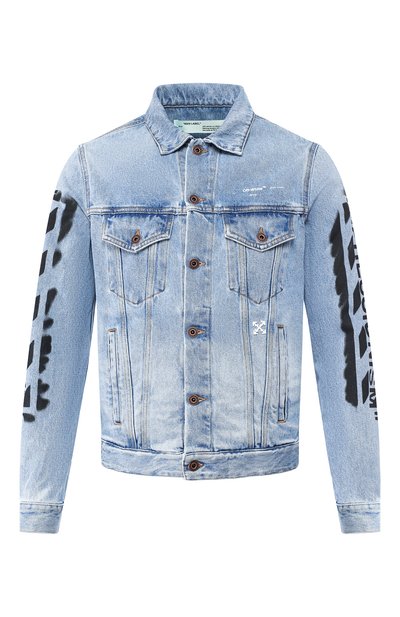 Джинсовая куртка OFF-WHITE, арт. 0MYE005R193860157310, фото 1