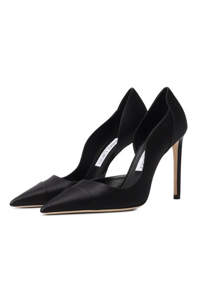 Женские текстильные туфли brigitte 100 JIMMY CHOO, арт. BRIGITTE100SAT