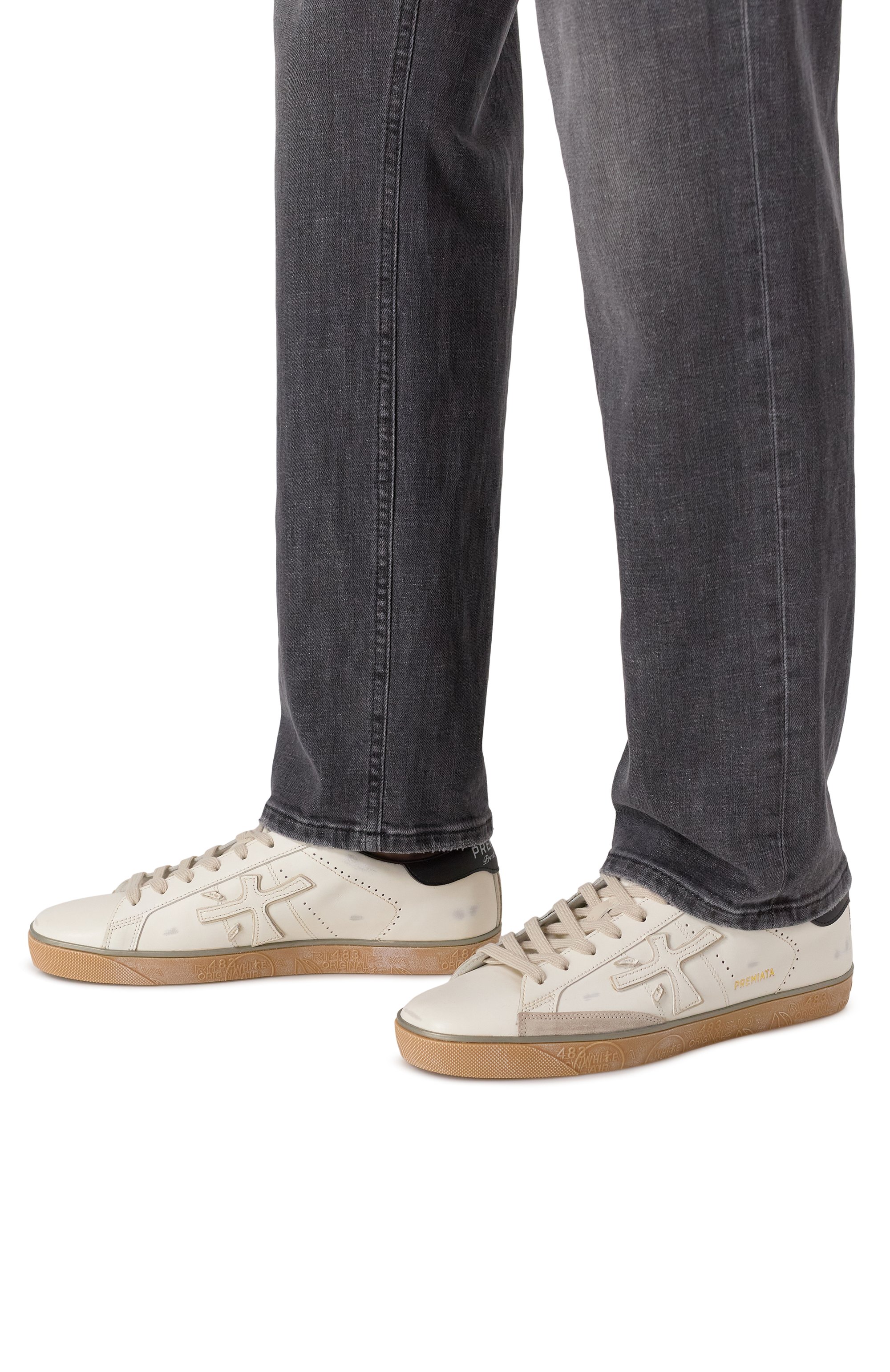 Кожаные кеды steven PREMIATA, арт. STEVEN/VAR 6977, фото 3