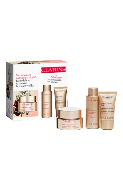 Набор для ухода за лицом nutri-lumiere (2x50+15ml) CLARINS, арт. 80097123, фото 1