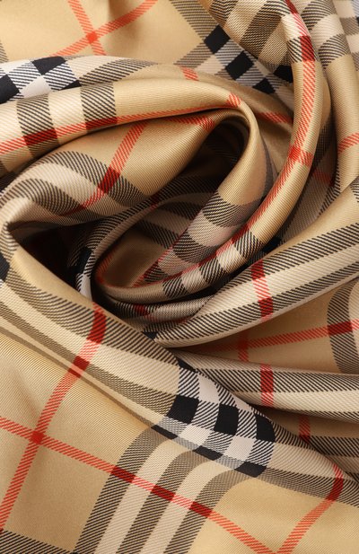 Шелковый платок BURBERRY, арт. 8088140, фото 3