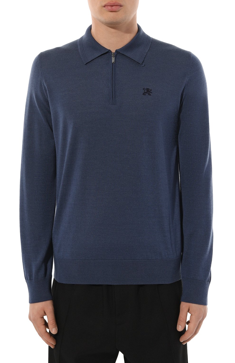 Поло из шерсти и шелка ZILLI, арт. KZP001M0230VBZ000, фото 3