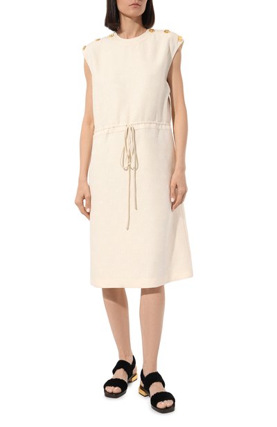 Платье из шерсти и шелка GUCCI, арт. 609559 ZADC7, фото 3