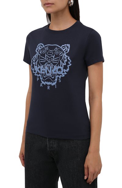 Хлопковая футболка KENZO, арт. FB62TS8404YG, фото 3