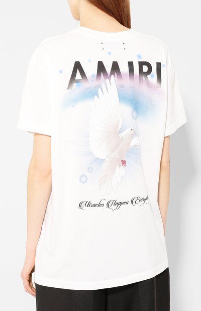 Хлопковая футболка AMIRI, арт. Y0W03344CJ, фото 4