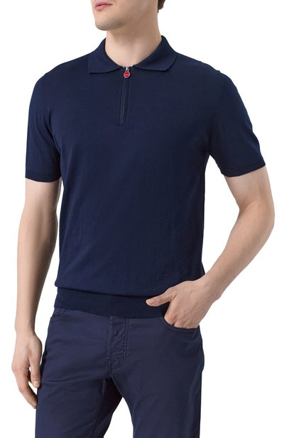 Хлопковое поло KITON, арт. UMKX33Z6, фото 3