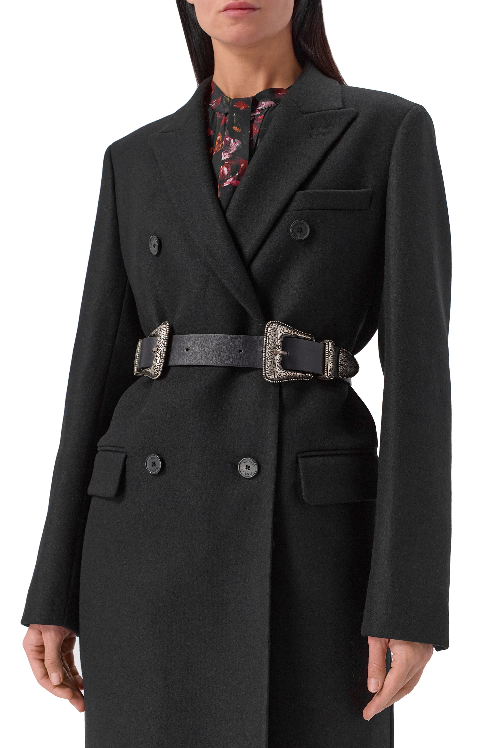 Кожаный ремень THE KOOPLES, арт. AFCE25026K, фото 2