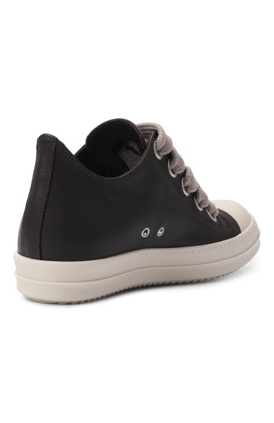 Кожаные кеды tower jumbolace low RICK OWENS, арт. RU02F4893/LC0W2, фото 4