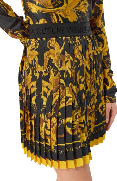 Плиссированная юбка VERSACE JEANS COUTURE, арт. 79HAE8P0/NS723, фото 5