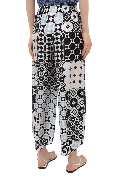 Шелковые брюки GIORGIO ARMANI, арт. 1SHPP0J7/T02M9, фото 4