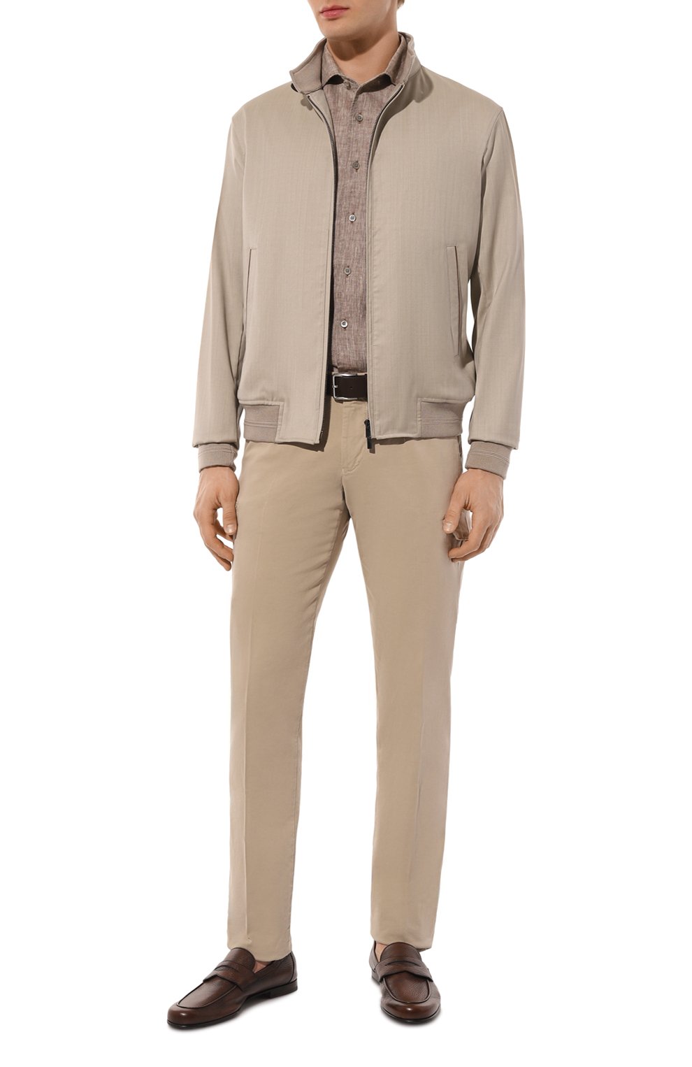 Бомбер из шерсти и шелка ANDREA CAMPAGNA, арт. BARNEYS/542.201, фото 2