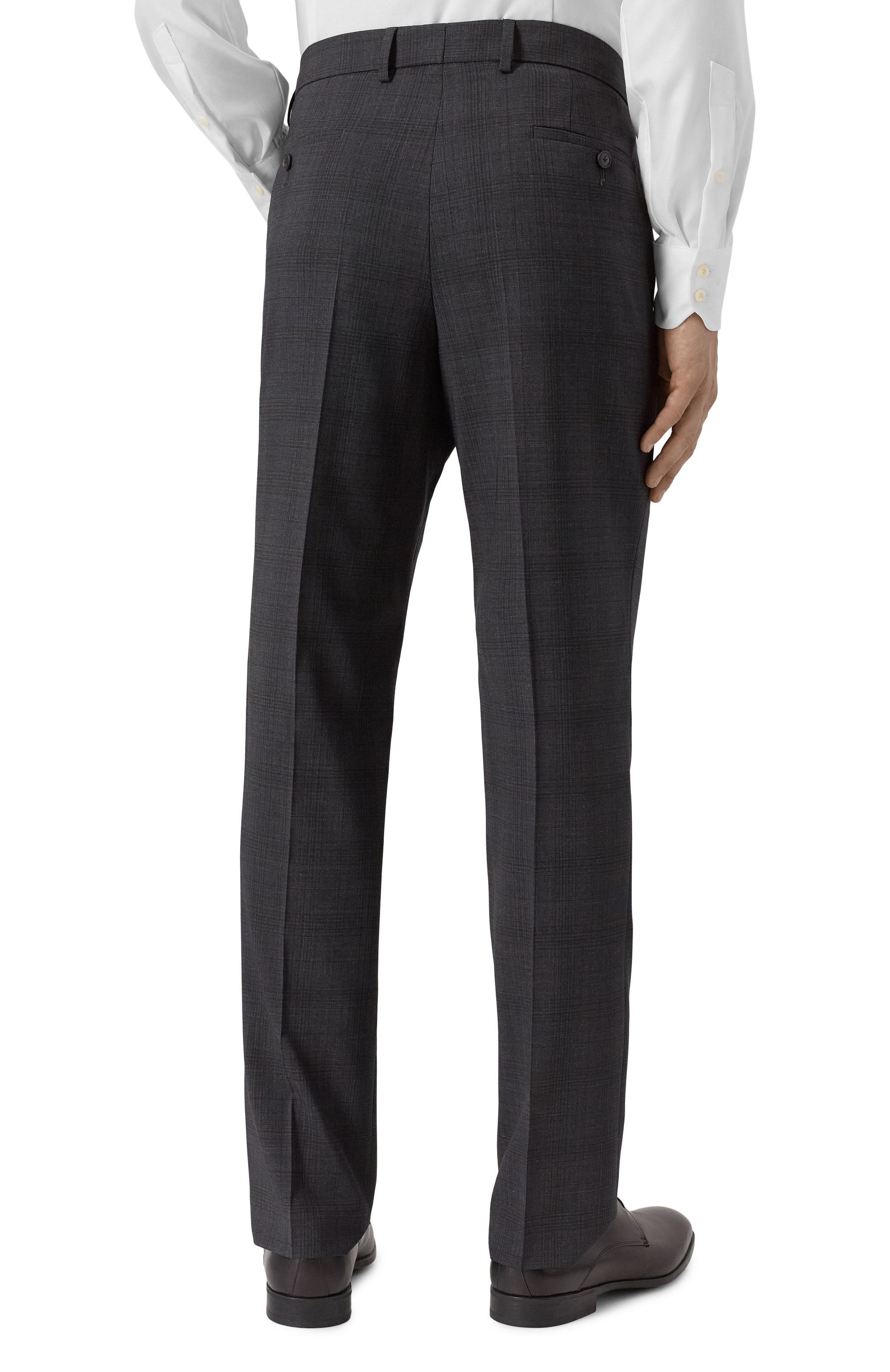 Шерстяной костюм BOSS темно-серого цвета по цене 105000 руб., арт. 50546092, фото 6 Шерстяной костюм BOSS, арт. 50546092, фото 6