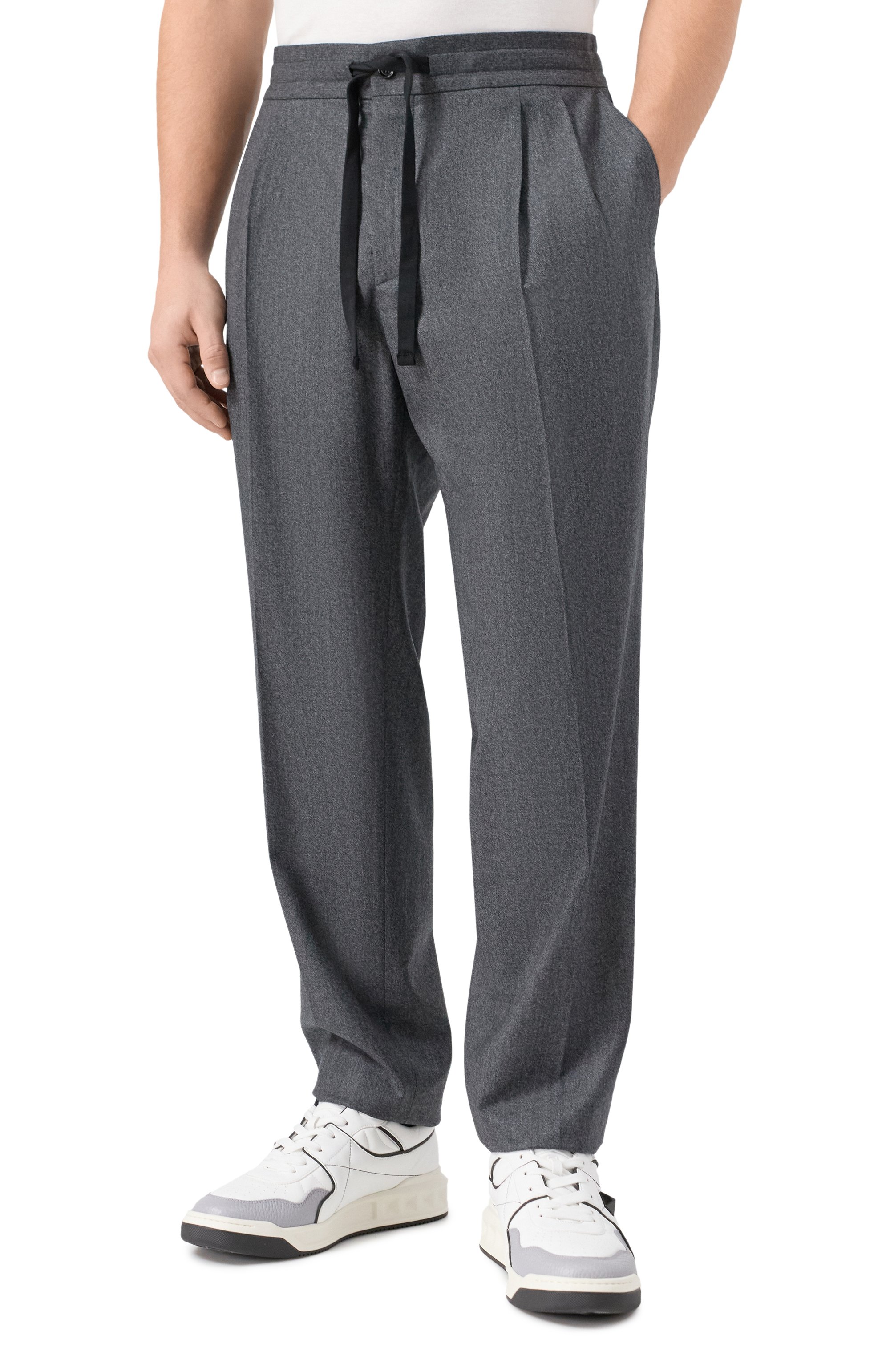 Шерстяные брюки DOLCE & GABBANA, арт. GP12PT/FURNC, фото 3