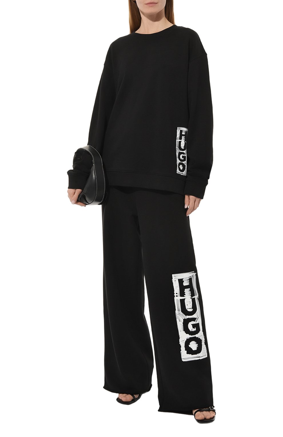 Хлопковые брюки HUGO, арт. 50494645, фото 2