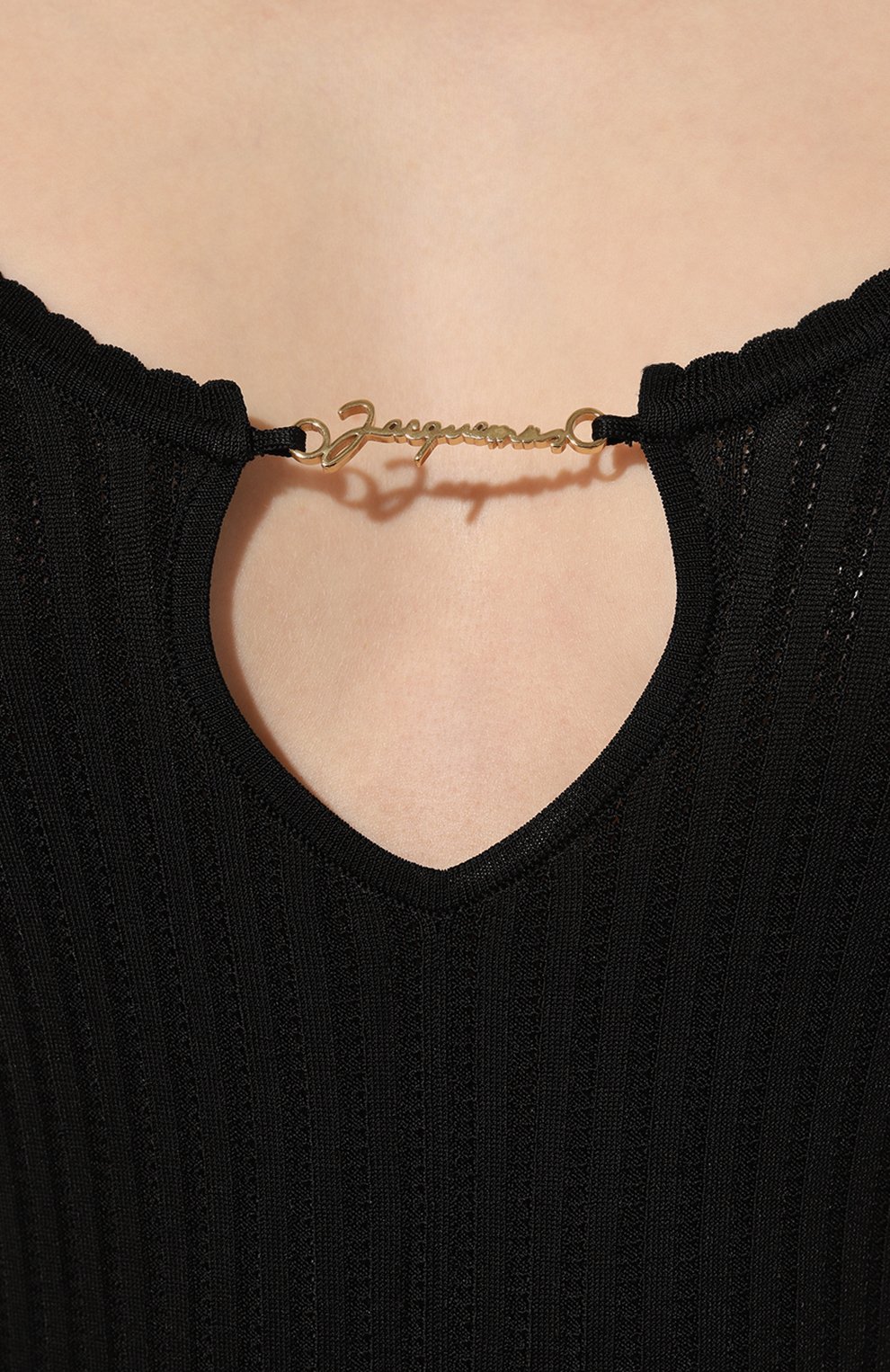 Платье из вискозы JACQUEMUS, арт. 24E241KN3562358, фото 5