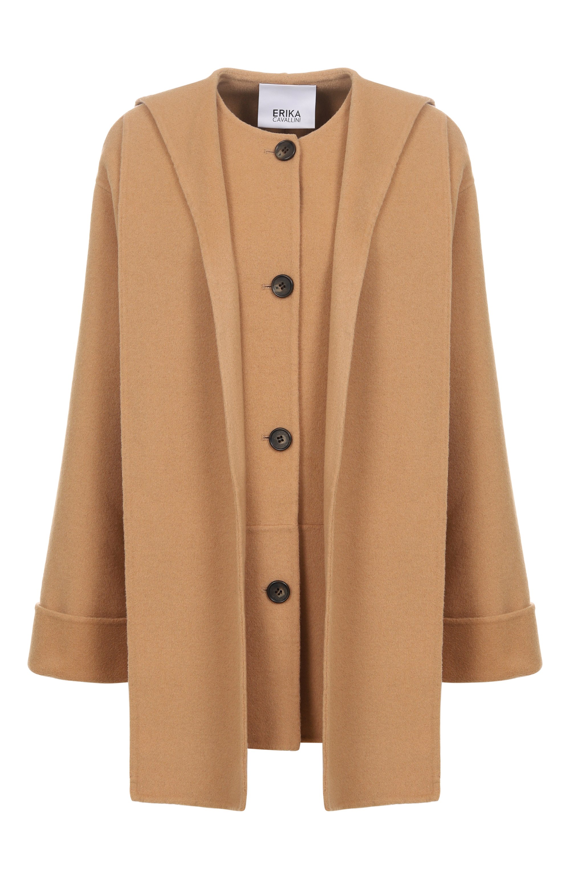 Шерстяное полупальто ERIKA CAVALLINI, арт. P5WW04, фото 1